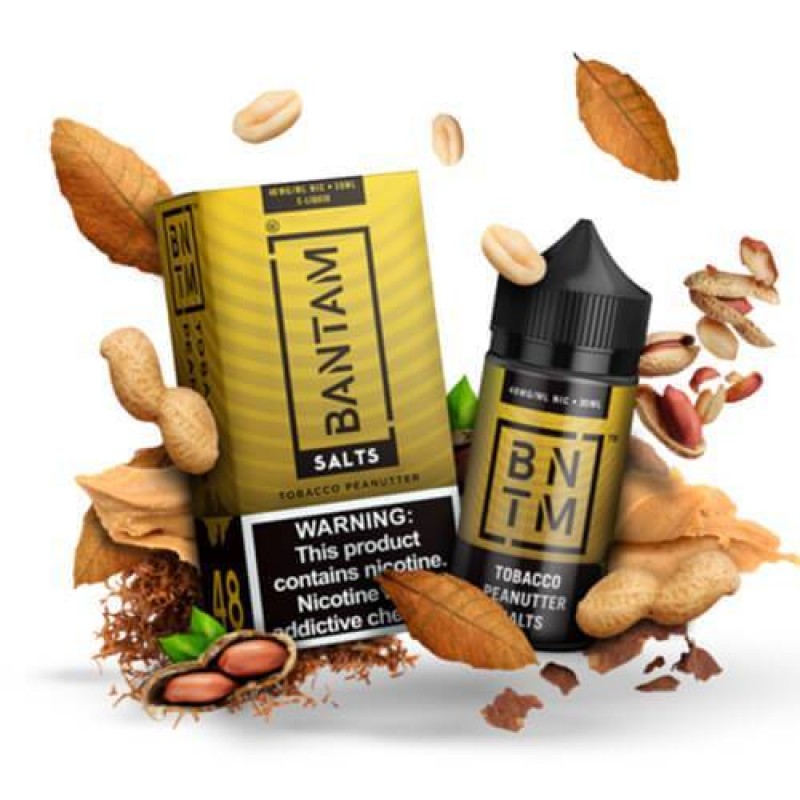 BANTAM SALTS | TOBACCO PEANUTTER 30ML eLiquid