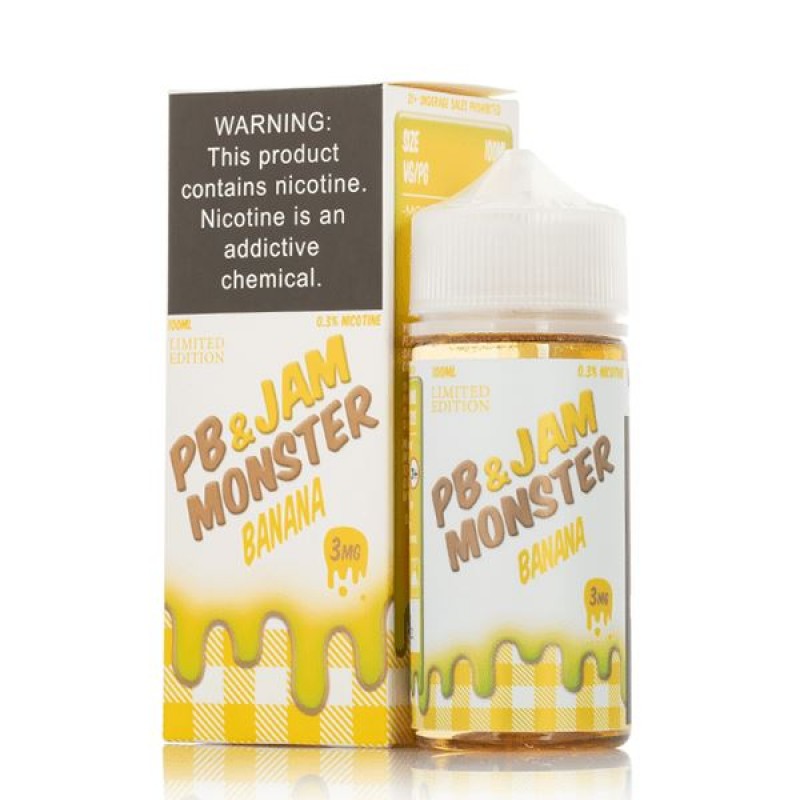 Banana PB&J by Jam Monster E-Liquid