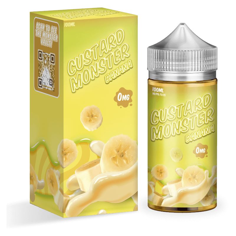 Banana Custard by Jam Monster 100ml