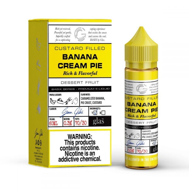 Banana Cream Pie by Glas BSX TFN 60ml