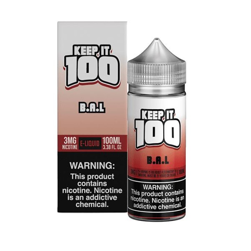 B.A.L by Keep It 100 Synthetic 100ml