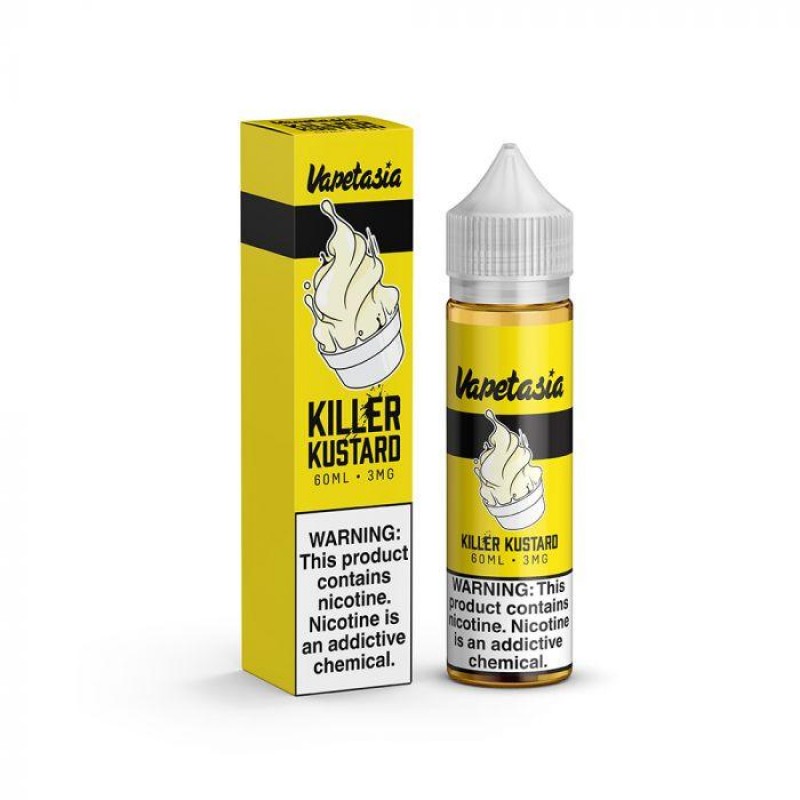 VAPETASIA | Killer Kustard 60ML eLiquid