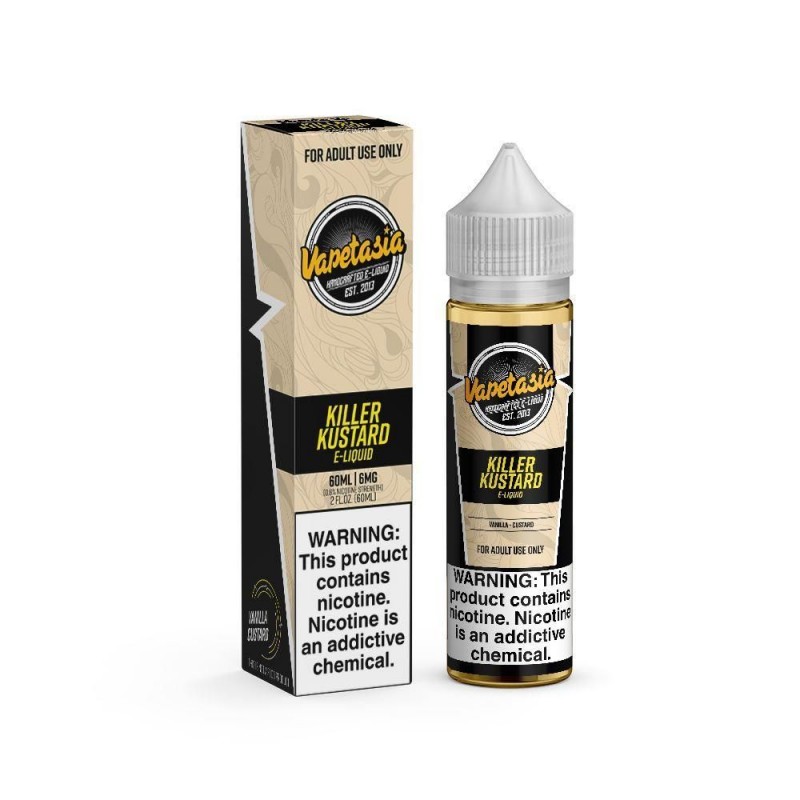 VAPETASIA | Killer Kustard 60ML eLiquid