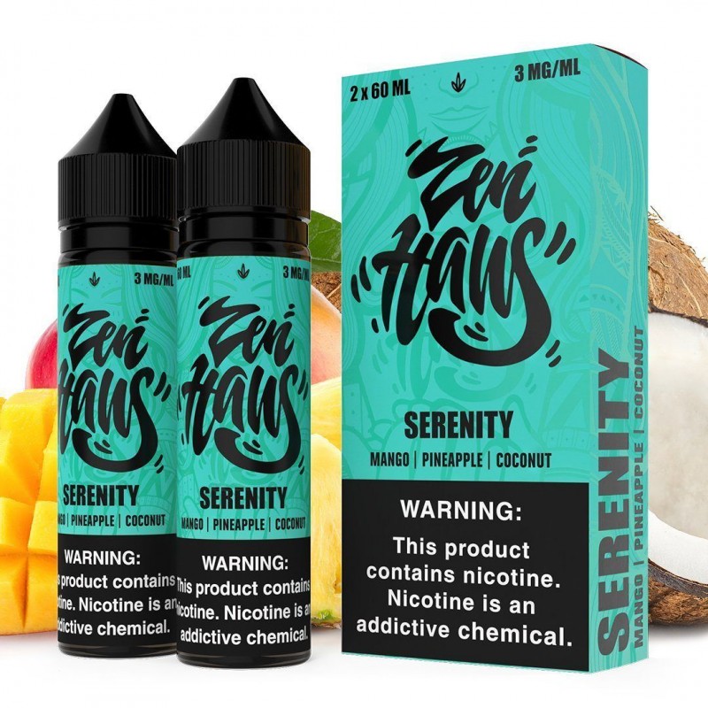 Serenity by ZEN HAUS E-Liquid 2X 60ml