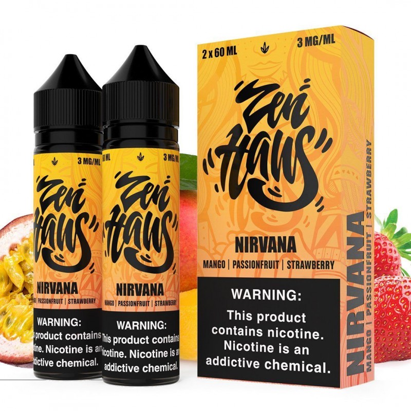 Nirvana by ZEN HAUS E-Liquid 2X 60ml