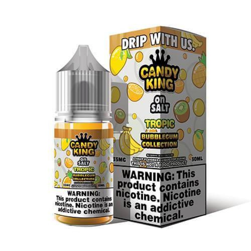 Tropic by Candy King Bubblegum On Salt 30ml