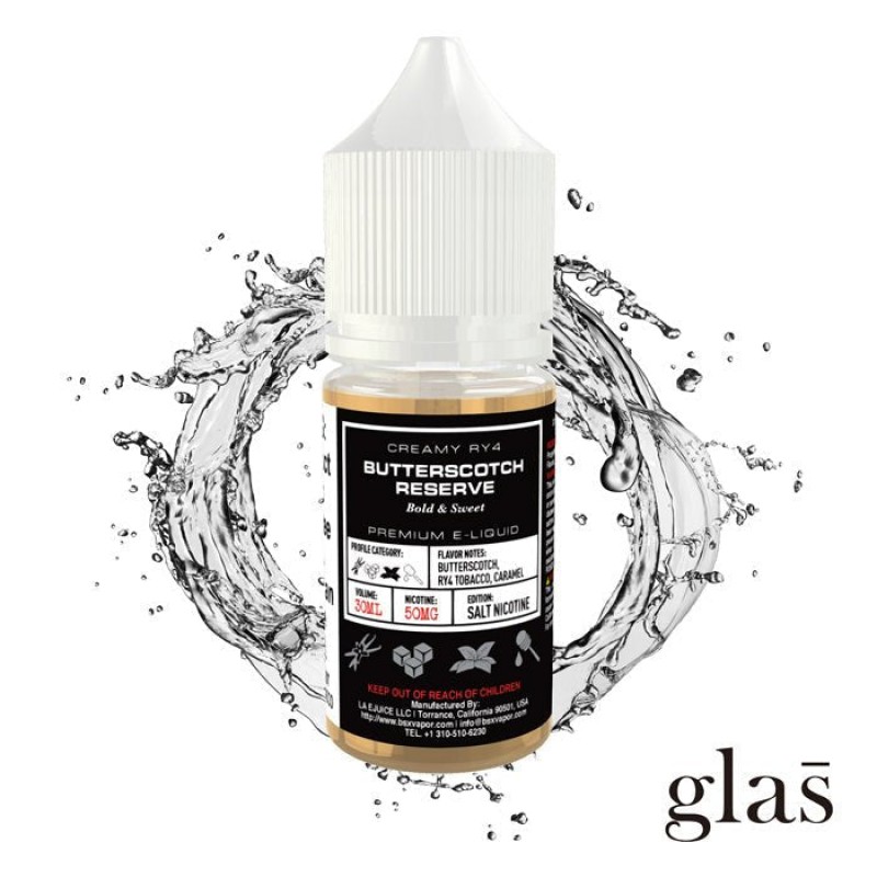 Butterscotch Reserve by Glas BSX Salts TFN 30ml