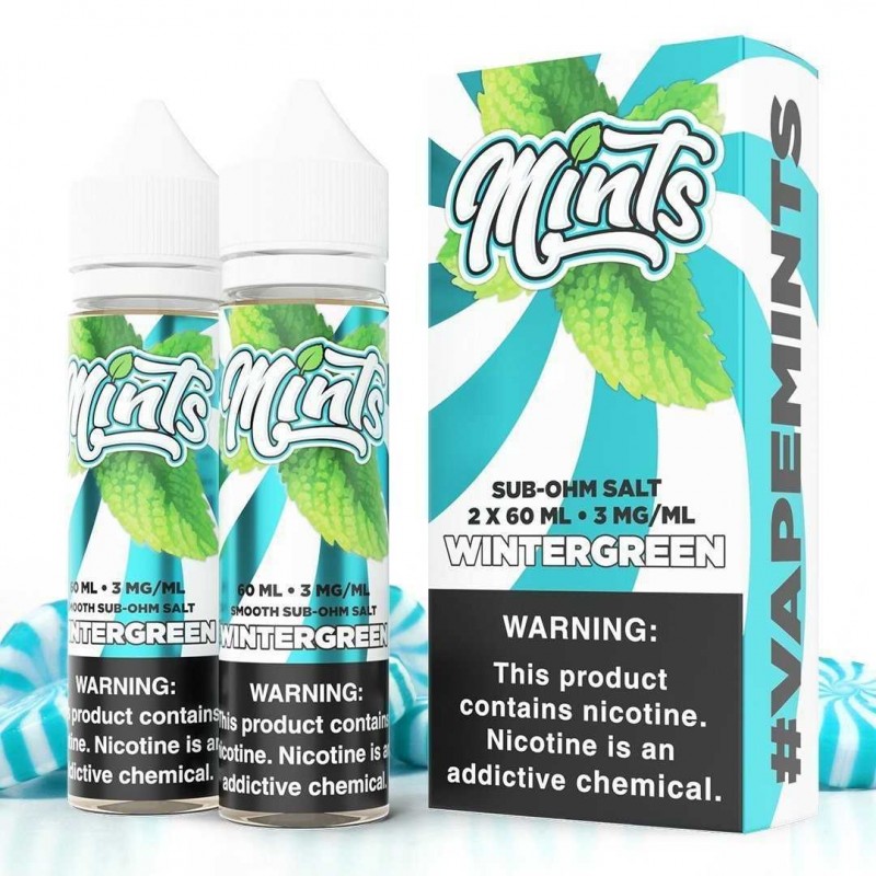 Wintergreen by MINTS SUB OHM SALT SERIES E-Liquid ...