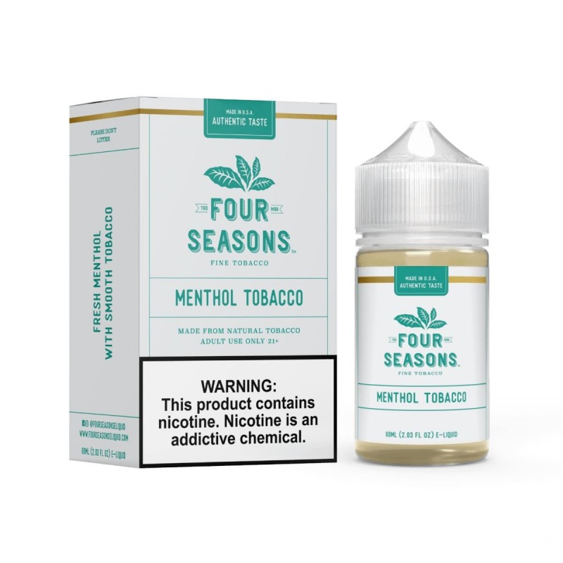 Menthol Tobacco by Four Seasons 60mL