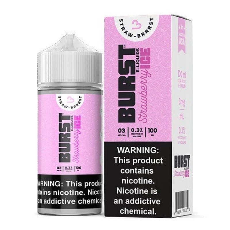 Strawberry Ice by Burst Series 100ml