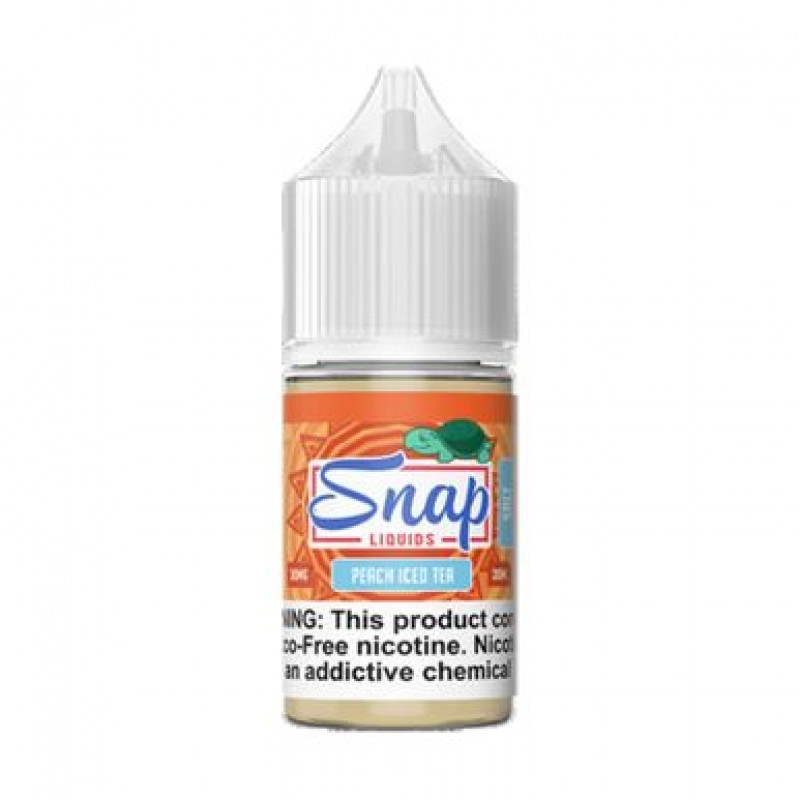 Peach Iced Tea by Snap Liquids Salt Series 30mL