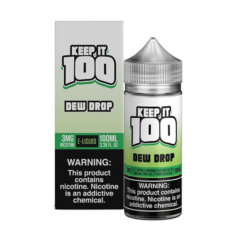 Dew Drop by Keep It 100 Tobacco-Free Nicotine Seri...