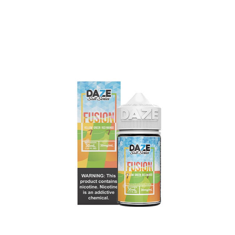 Yellow Green Red Mango Iced by 7Daze Fusion Salt 3...