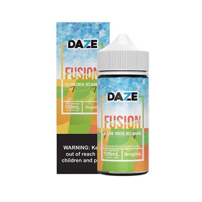 Yellow Green Red Mango Iced by 7Daze Fusion 100mL