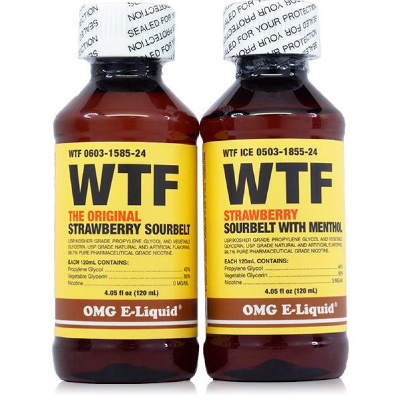 WTF ICE by OMG E-Liquid (Old Packaging) 120mL