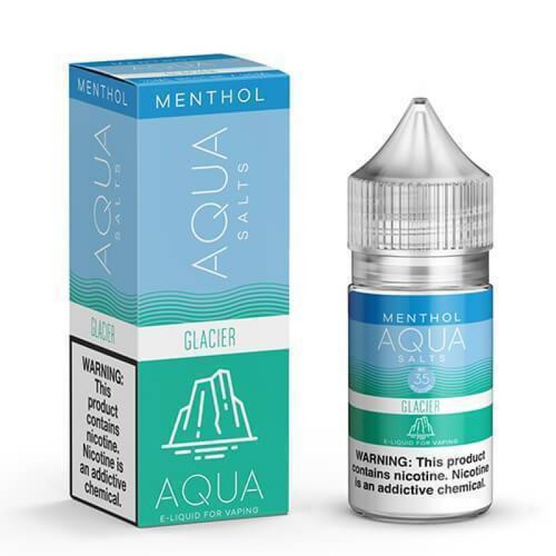 AQUA SALTS MENTHOL | Glacier Ice 30ML eLiquid