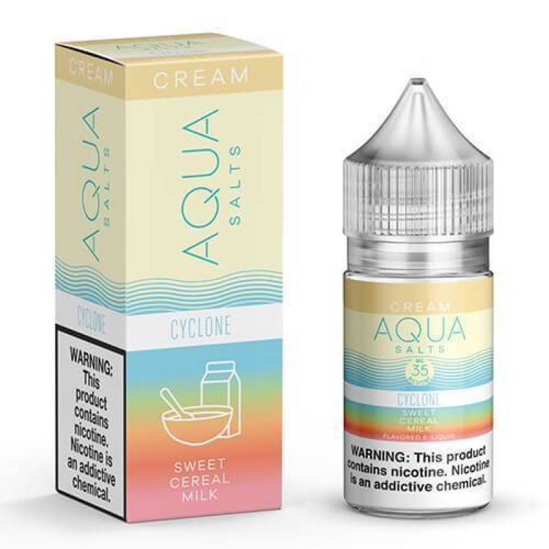 AQUA CREAM SALTS | Cyclone 30ML eLiquid