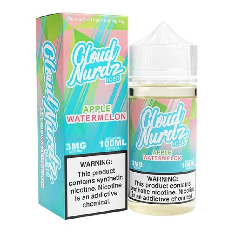 Apple Watermelon Iced by Cloud Nurdz TFN 100ml