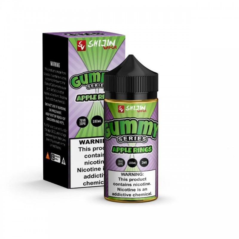 Apple Rings by Shijin Vapor Gummy Series E-Liquid ...