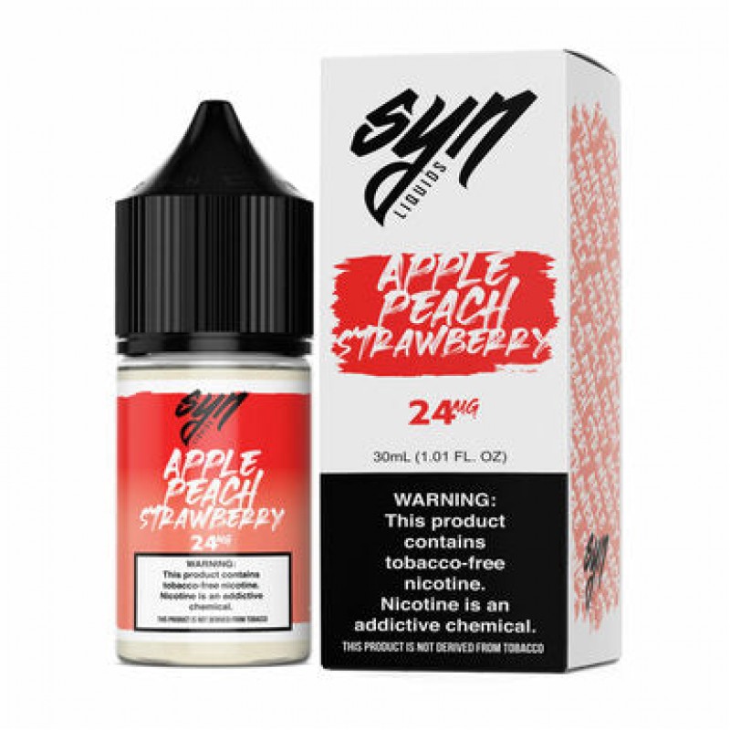 Apple Peach Strawberry by Syn Liquids Salt 30mL Se...