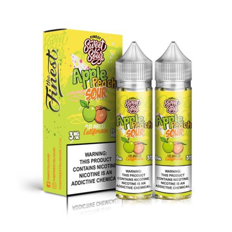 Apple Peach Sour by Finest Sweet & Sour 120ml