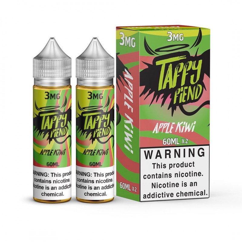 Apple Kiwi by Taffy Fiend E-Liquid 120ml