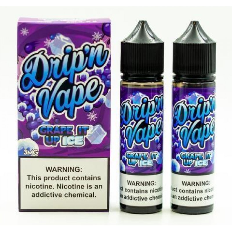 Grape It up Ice by Drip N Vape 120ml