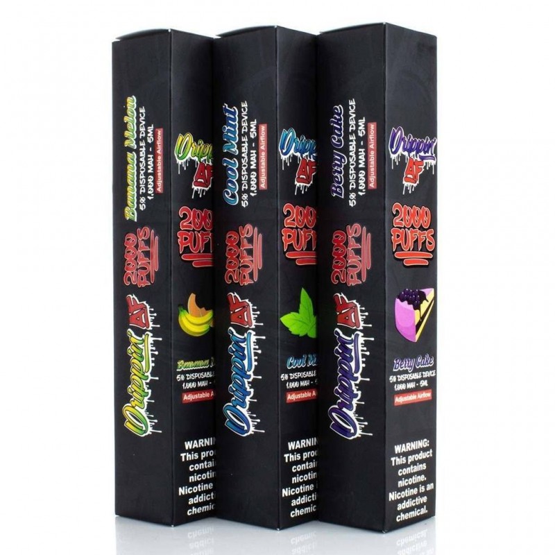 DRIPPIN AF Disposable E-Cigs 2000 Puff  (Individua...