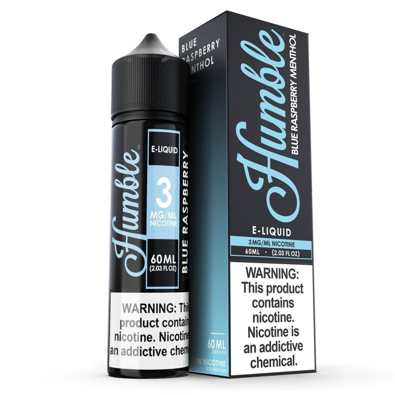 Blue Raspberry Menthol by Humble E-Liquid 60ml