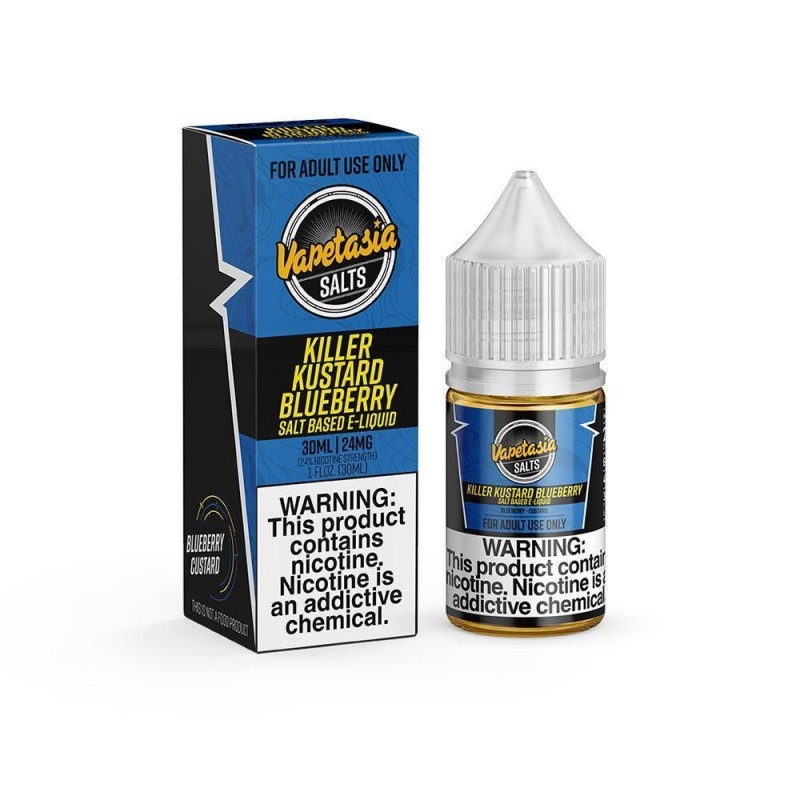 Killer Kustard Blueberry by Vapetasia Salts 30ml