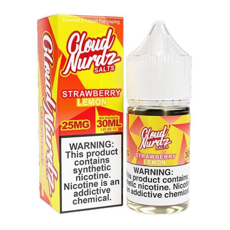 Strawberry Lemon by Cloud Nurdz TFN Salt 30ml