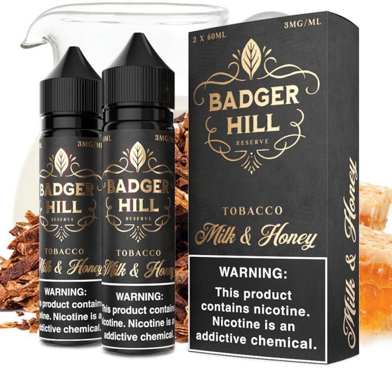 Milk and Honey by BADGER HILL RESERVE 120ml