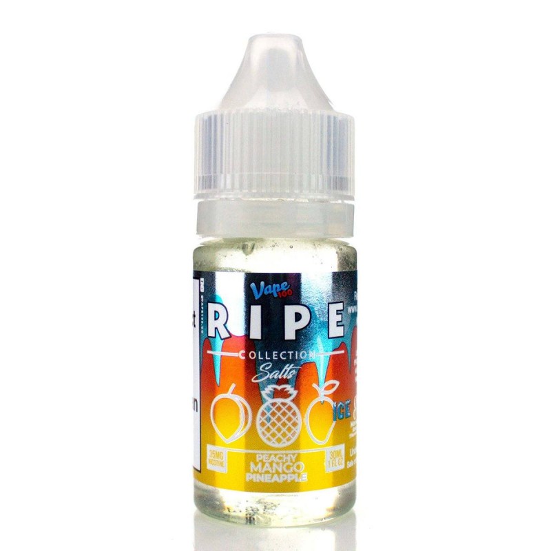 ICE Peachy Mango Pineapple by Ripe Collection Salt...