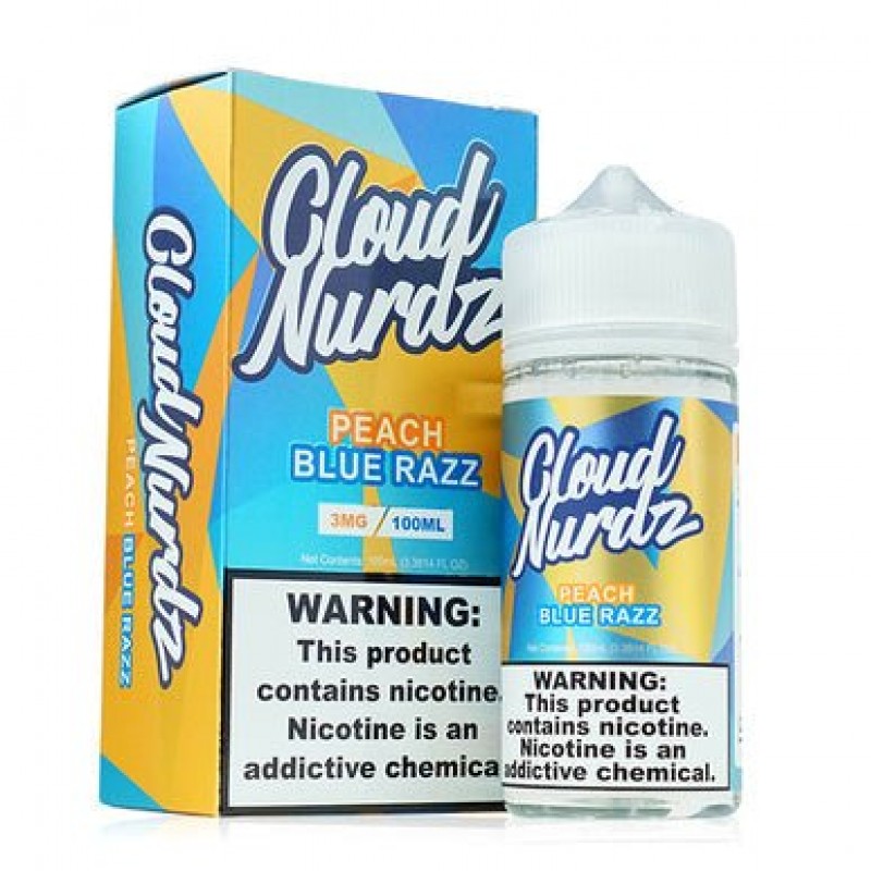 Peach Blue Razz by Cloud Nurdz TFN 100ml