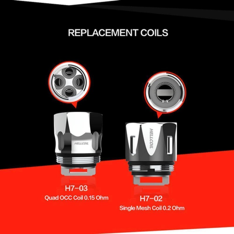 Hellvape Hellcoils Replacement Coils (Pack of 3) | For The Fat Rabbit Tank