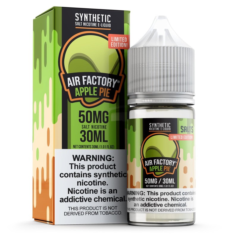 “Limited Edition” Dutch Apple (Apple Pie) by Air Factory Salt TFN Series 30mL