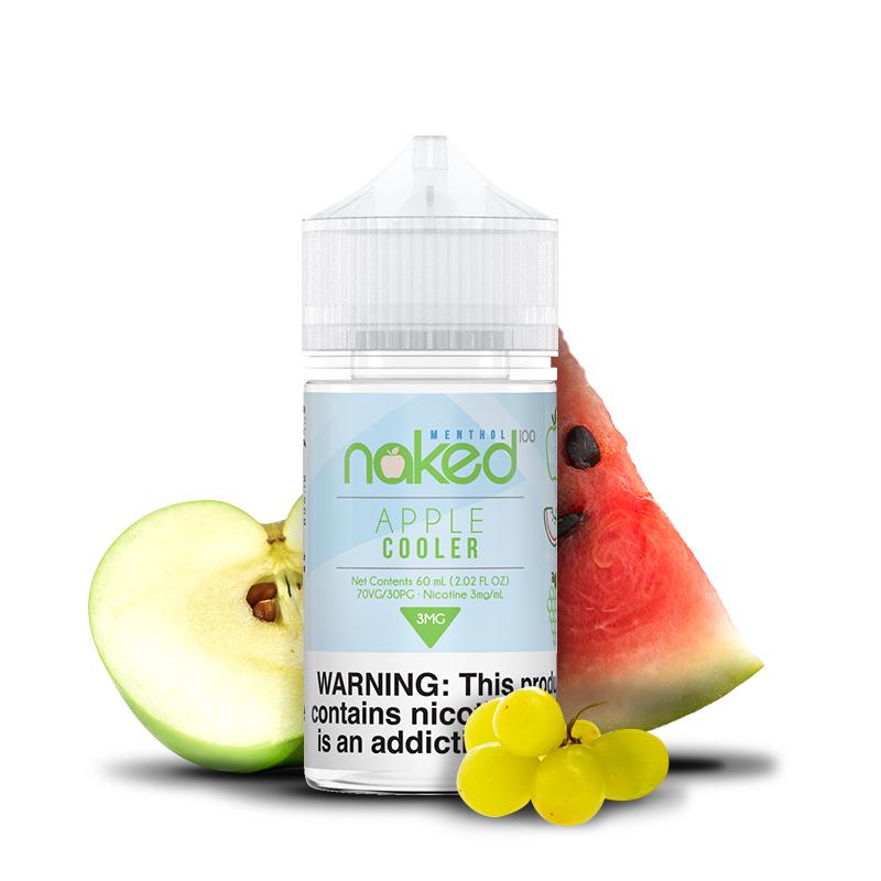 Apple Cooler by Naked 100 Menthol 60ml