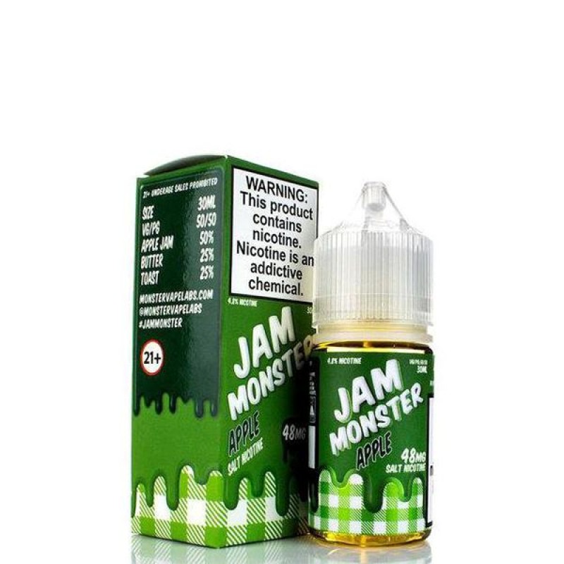 Apple By Jam Monster Salts E-Liquid