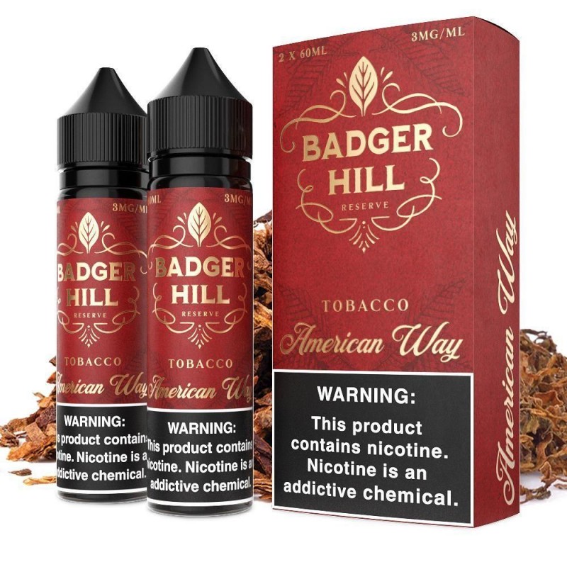 American Way by BADGER HILL RESERVE 120ml