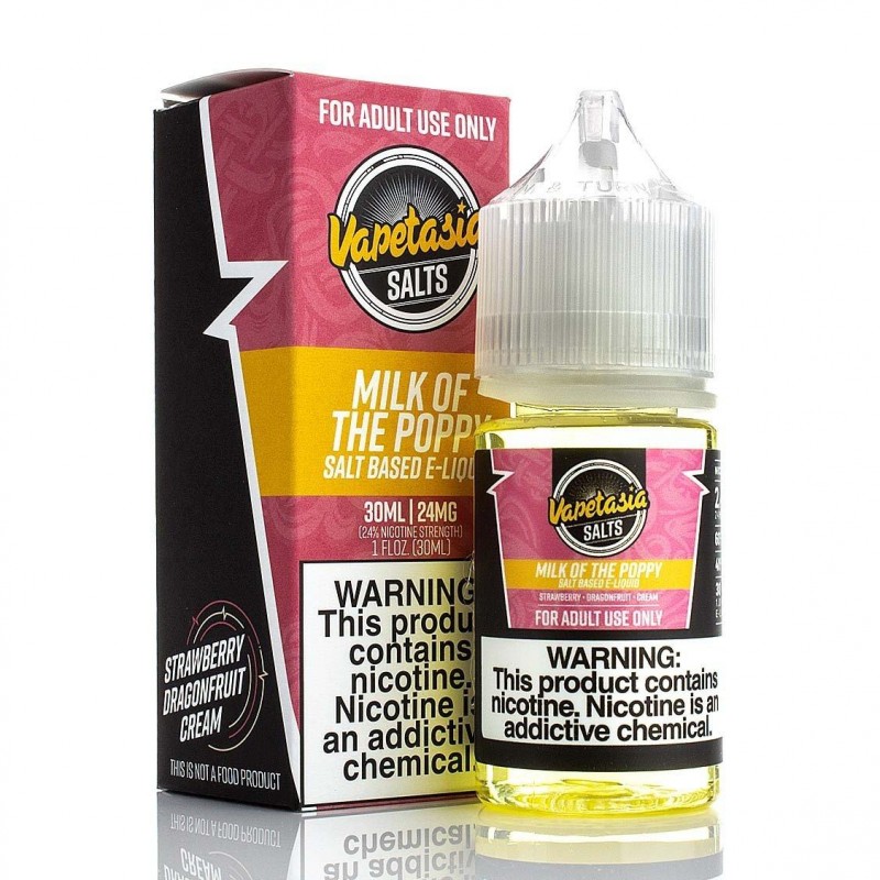 Milk of the Poppy by Vapetasia Salts 30ml