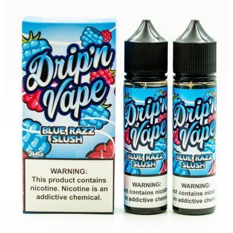 Blue Razz Slush by Drip N Vape 120ml