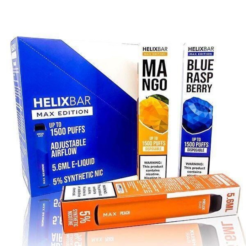 HelixBar Max Disposable E-Cigs | 1500 Puffs