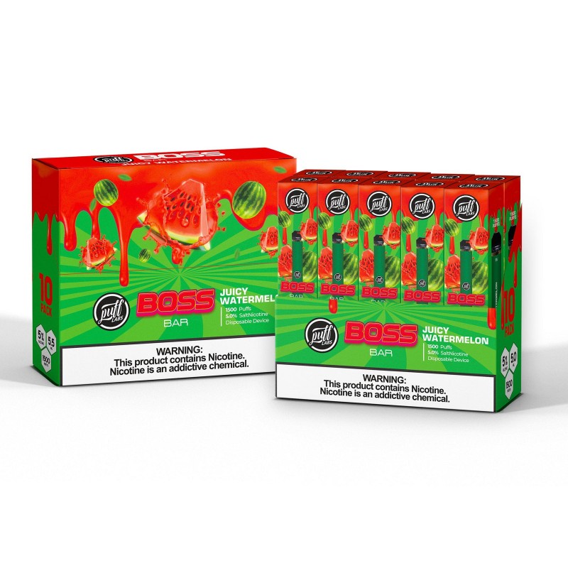 PUFF LABS | Puff Boss Bar Disposable 5% Nicotine (Individual)