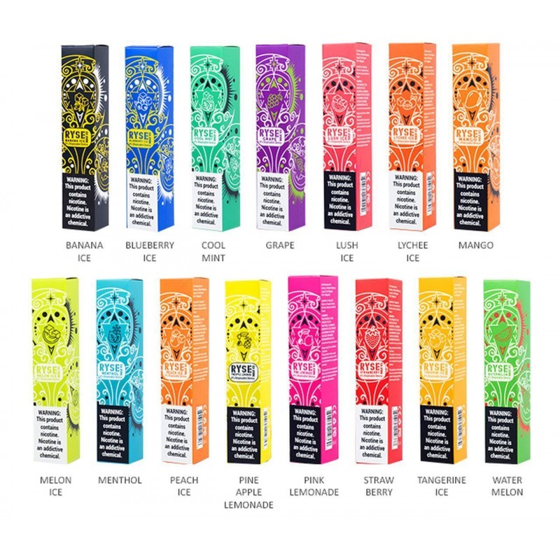 Ryse Max V2 Disposable E-Cigs (Individual)