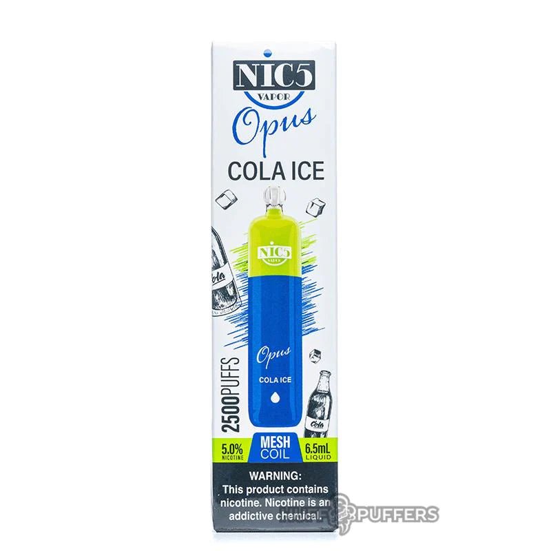 Nic5 Disposable | 2500 Puffs | 6.5mL