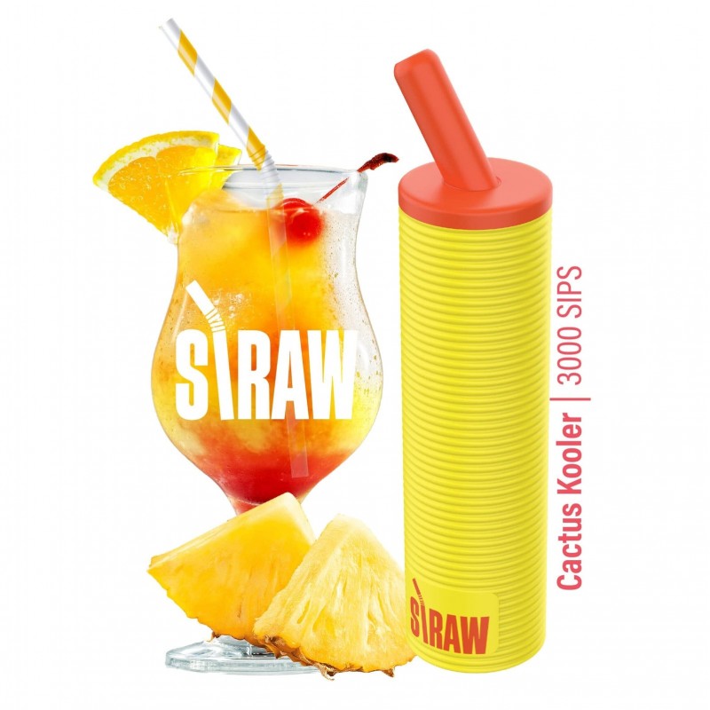 Straw Vape Disposable | 3000 Puffs | 8mL | 50mg