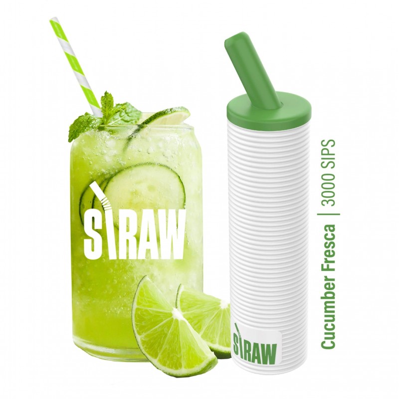 Straw Vape Disposable | 3000 Puffs | 8mL | 50mg