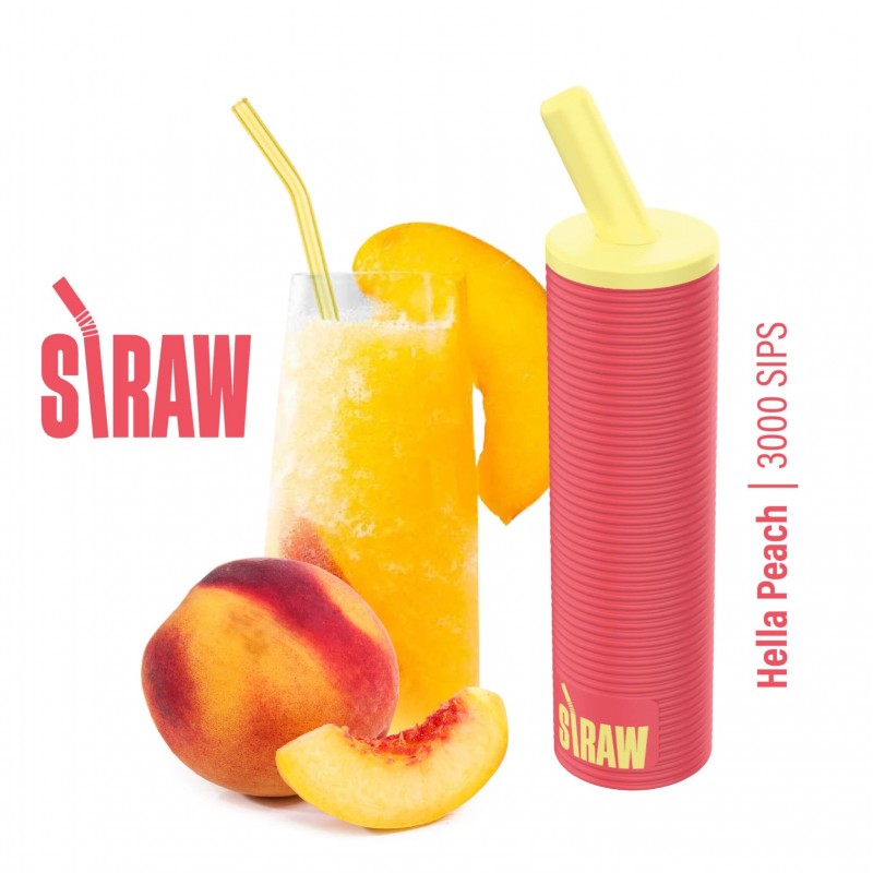 Straw Vape Disposable | 3000 Puffs | 8mL | 50mg