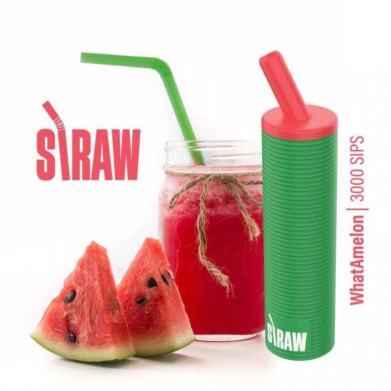 Straw Vape Disposable | 3000 Puffs | 8mL | 50mg