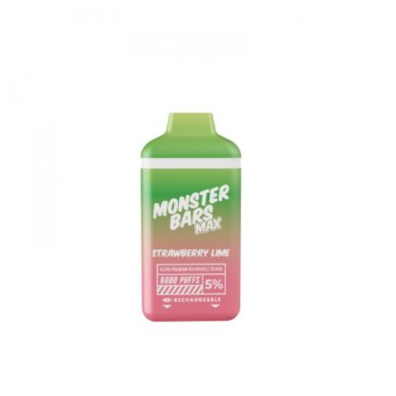 Monster Bars Max Disposable 6000 Puffs | 12mL